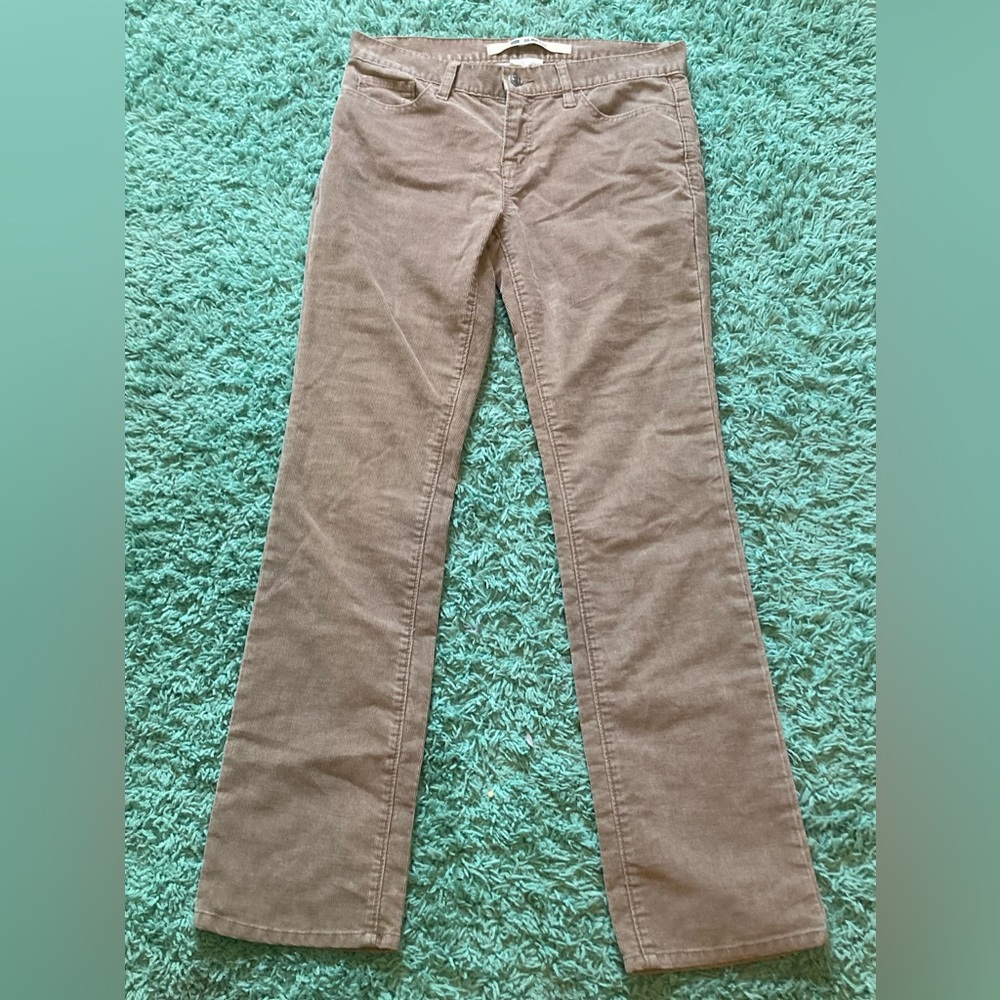 Gap slim fit stretch corduroy pants